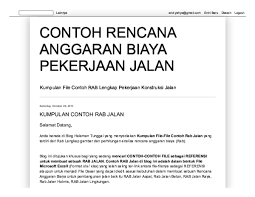 Sekian postingan kali ini mengenai rab profil desa format excel (penyusunan, pendataan, dan. Pdf Kumpulan File Contoh Rab Kumpulan Contoh Rab Jalan Andy Dua Academia Edu