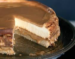This Banana Blondie Bottomed Cheesecake Is Dripping With Gooey Caramel Recipe Banana Blondies Desserts Dessert Recipes
