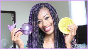 Add shine and smooth flyaways with a glossing mist. How To Keep Hair Moisturized In Braids 4c Hair Natural Hair Youtube