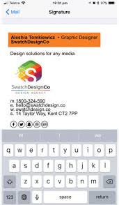 How To Setup An Email Signature In Iphone Mail Ios 13