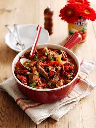 Paprika Rindfleischpfanne Rezept Rezepte Fleisch Gerichte Low Carb Essen