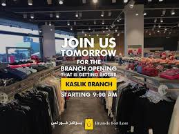 At brands for less, you can get the latest products from brands like tchibo, reebok, ck, polo, jack and jones, nine west, ralph lauren, style & co we have a good presence across middle east and have established more than 30 outlets in different countries like uae, bahrain, lebanon, kuwait. Waiting For You All Tomorrow At Brands For Less Lebanon Facebook