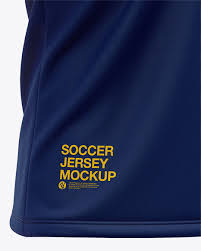 Download Men S Soccer Jersey Cricket Jersey Mockup Front Half Side View Of Polo Shirt In Apparel Mockups On Yellow Images Object Mockups
