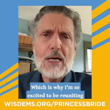 Hey it's me, Chris Sarandon. Chip in any amount to join us for an exclusive  Princess Bride script read featuring Cary Elwes, Robin Wright, Carol Kane,  Chris Sarandon, Mandy Pantinkin, Wallace Shawn,