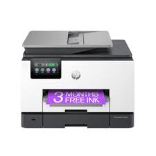 The HP LaserJet Pro M404dw monochrome printer.