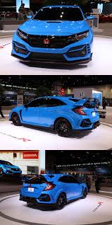 2020 Honda Civic Type R Arrives In Chicago With Outrageous New Color Honda S Hot Hatch Gets A Wealth Of P Honda Civic Type R Honda Civic Honda Civic Hatchback