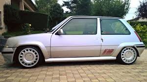 Renault 5 Gt Turbo Silver Gt Turbo Voiture Vehicules