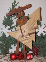 Edelrost Elch Max Mit Weihnachtsbaum Basteln Weihnachten Edelrost Weihnachtsbaum Holz