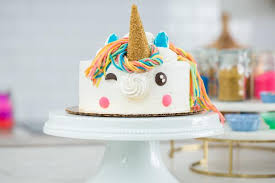 You can define your theme in a unique way by adding a rainbow over the unicorn symbolizing a utopian idea. Make A Unicorn Cake In 15 Minutes Fn Dish Behind The Scenes Food Trends And Best Recipes Food Network Food Network