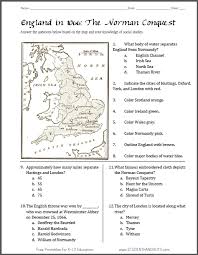 Norman Conquest Map Worksheet Student Handouts Map Worksheets History Worksheets Norman Conquest