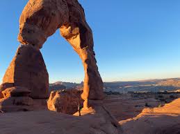 Grand county, arches national park, delicate arch. Delicate Arch At Sunrise In Arches National Park Ut Nationalpark