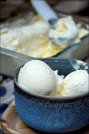 Glace Au Yaourt Maison A La Sorbetiere A Au Glace La Maison Sorbetiere Yaourt In 2020 Desserts Vegan Ice Cream Summer Cooking