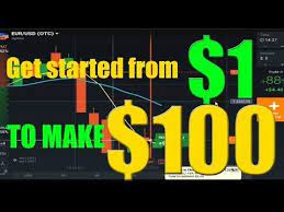 Iq Option Strategy Get Started From 1 To Make 100 Or More In 1 Hour Youtube Option Strategies Trading Charts Strategies