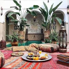 33 Gorgeous Moroccan Patio Decor Ideas To Beautify Your Outdoor Decor Morocco Decor Rich Decor Outdoor Decor