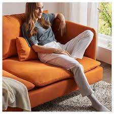 Entdecken sie unsere günstige sofa wohnzimmer auswahl mit markenqualität. Soderhamn 3er Sofa Samsta Orange Ikea Deutschland