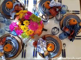 Alibaba.com offers 685 blue willow decor products. Blue Willow A Floral Pumpkin Centerpiece For An Autumn Table Between Naps On The Porch