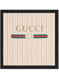 The current status of the logo is obsolete, which means the logo is not in use by the company. Shop Gucci Gucci Logo Rose Print Silk Scarf With Express Delivery Farfetch