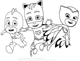 Disegni Da Colorare Pj Mask Disegno Dei Pj Masks Superpigiamini Da