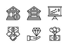 Investment Icons By Srip Foto Investing Icon Vector Pattern
