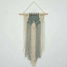 Two Tone Macrame Wall Hanging Macrame Wall Hanging Patterns Macrame Wall Hanging Diy Macrame Design