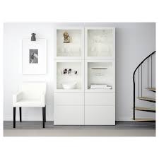 Besta Vitrine Lappviken Sindvik Klarglas Weiss Ikea Deutschland Deur Glas Interieur Meubel Ideeen