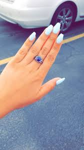 Sky Blue Acrylic Coffin Nails So In Love Cute Nails Blue Nails Nail Designs