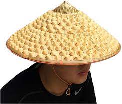 Straw rice hat