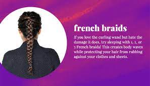 Secure these sections, keeping them a bit loose, to create a slight curve. 9 Ways To Sleep With Curls Naturallycurly Com