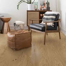 Wood floors made of oak, ash, and bamboo are good ways to create the illusion go with a light hardwood floor if most of your furniture is dark and heavy. Valinge Sustainable Wood Flooring Natural Oak