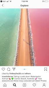Watermelon Avenue Cactus Beach Australia Places To Go Beach Lake