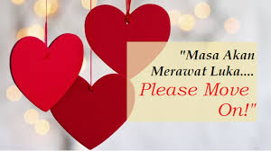 verse 1 untuk hati yang terluka tenanglah, kau tak sendiri untuk jiwa yang teriris, tenang ku 'kan temani hidup itu sandiwara yang nyata ternyata delusi terlarut posesi berujung kau gila sendiri. Masa Akan Merawat Luka Please Move On Informasi Santai