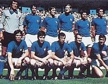 Nouveau survetement de foot italie foncé bleu floqué 2018 2019. Equipe D Italie De Football A La Coupe Du Monde 1970 Wikipedia