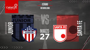 Live junior vs santa fe. En Vivo Junior Vs Santa Fe Liga Colombiana Por El Fenomeno Del Futbol Youtube