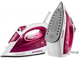 Ferro De Passar A Vapor E A Seco Mondial Nf 33 Branco E Pink Magazine Fastandrade Ferro De Passar Ferro A Vapor Passar Roupa A Vapor