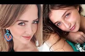 Andrea legarreta, erik rubín, mía rubín, nina rubín. Asi Lucen Las Hijas De Andrea Legarreta Y Erick Rubin