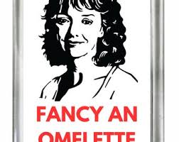 Gwen, Fancy an Omelette Magnet, G & S, Barry Island, Stocking Filler