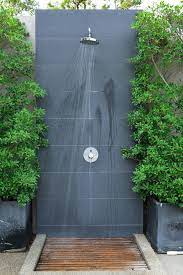 Top 60 Best Outdoor Shower Ideas Enclosure Designs Outdoor Pool Shower Outdoor Shower Enclosure Outdoor Bathroom Design