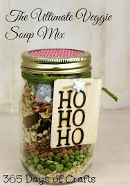 Ultimate Veggie Soup Mix In A Jar 365 Days Of Crafts Soup Gifts Mason Jar Soup Mason Jar Meals