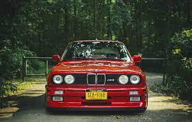 Hd Wallpaper Bmw E30 M3 Red Tuning Wallpaper Flare