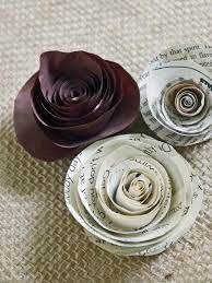 How To Make Rolled Paper Roses | HGTV