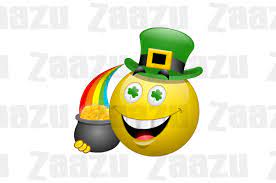 Den Sv Patrika Emoji Symbols Pot Of Gold Smiley