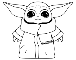 These alphabet coloring sheets will help little ones identify uppercase and lowercase versions of each letter. Baby Yoda Coloring Pages Free Printable Coloring Pages For Kids