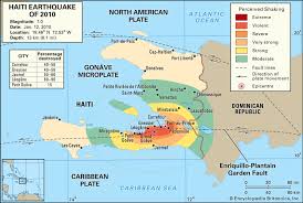 At 08:29:09 am edt on august 14, 2021 an earthquake with magnitude 7.2 struck haiti. 2010 Haiti Earthquake Magnitude Damage Map Facts Britannica