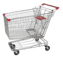 Grosir Produsen Roda Troli Supermarket Logam Troli Belanja Lipat Kecil  Dewasa yang Dapat Digunakan Kembali
