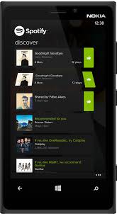 Spotify For Windows Phone Concept 2 On App Design Served App Design Windows Phone Spotify
