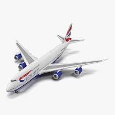 Boeing 747 8i British Airways 3d Model Ad Boeing British Model Airways British Airways Boeing 747 Boeing