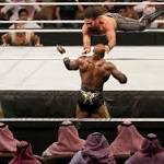 wrestlers rumble Saudi stadium, defying