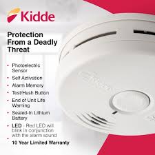 The other detectors have a solid green light. Kidde Worry Free 10 Year Living Area Smoke Alarm P3010l Walmart Com Walmart Com