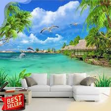 Buat kamu yang sedang mencari wallpaper hp atau pc dengan kualitas gambar hd, kamu gak perlu lagi 3. 30 Wallpaper Pemandangan 3d Hd Gambar Pemandangan Keren Pemandangan Mural Dinding Lukisan Dinding