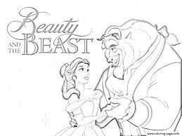 Home » animation » disney classic cartoons coloring pages » the beauty and the beast. Disney Beauty And The Beast Disney Princess D731 Coloring Pages Printable